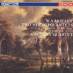 SMETANA QUARTET / スメタナ四重奏団 / モーツァルト:弦楽四重奏曲第17番「狩り」|第15番 / W.A.MOZART:STRING QUARTETS K.458 & K.421