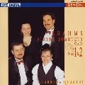 CARMINA QUARTET / カルミナ四重奏団 / ブラームス:弦楽四重奏曲第1番&第2番 / BRAHMS:STRINGS QUARTETS OP.51 NOS.1 & 2