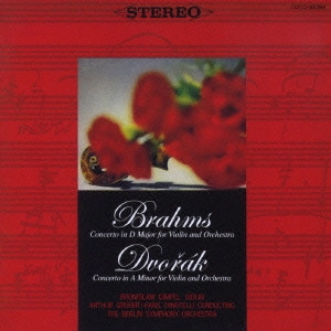 BRONISLAV GIMPEL / ブロニスワフ・ギンペル / ブラームス&ドヴォルザーク:ヴァイオリン協奏曲 / BRAHMS & DVORAK: VIOLIN CONCERTOS