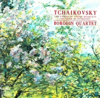 BORODIN QUARTET / ボロディン四重奏団 / チャイコフスキー:弦楽四重奏曲第1番-第3番 / 弦楽六重奏曲「フィレンツェの思い出」