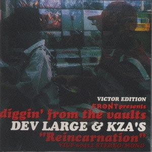 DJ KZA & DJ BOBO JAMES / FRONT presents diggin ffrom the vaults DEV LARGE & KZA fS  gReincarnation h / "FRONT PRESENTS DIGGIN'FROM THE VAULTS DEV LARGE & KZA'S ""REINCARNATION"