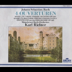 KARL RICHTER / カール・リヒター / バッハ:管弦楽組曲(全曲)・2つのヴァイオリンのための協奏曲・オーボエ・ダモーレ協奏曲@リヒター/ミュンヘン・バッハo.