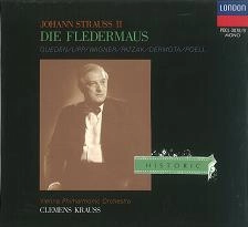 CLEMENS KRAUSS / クレメンス・クラウス / Ｊ．シュトラウス２世　喜歌劇「こうもり」