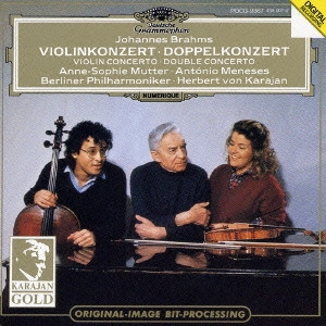 ANNE-SOPHIE MUTTER / アンネ=ゾフィー・ムター / ブラームス:ヴァイオリン協奏曲・ヴァイオリンとチエロのための二重協奏曲