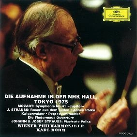 KARL BOHM / カール・ベーム / モーツァルト:交響曲第41番《ジュピター》/J.シュトラウス2世:南国のばら/アンネン・ポルカ 