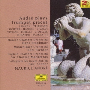 MAURICE ANDRE / モーリス・アンドレ / トランペット作品集@〔ハイドン;トランペット協奏曲/テレマン;同ハ長調/ヘンデル;同第9番 他〕アンドレ(tp)