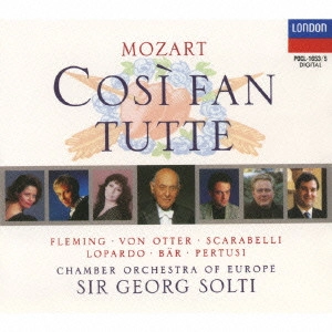 GEORG SOLTI / ゲオルク・ショルティ / モーツァルト:歌劇「コシ・ファン・トゥッテ」(全曲)@ショルティ/ヨーロッパco. フレミング(S)オッター(Ms)ロパード(T) 他