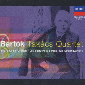 TAKACS QUARTET / タカーチ四重奏団 / バルトーク:弦楽四重奏曲全集(全6曲)