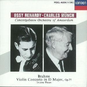 OSSY RENARDY / オシー・レナルディ / ブラームス：ヴァイオリン協奏曲