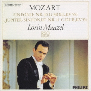 LORIN MAAZEL / ロリン・マゼール / モーツァルト:交響曲第40番・第41番「ジュピター」