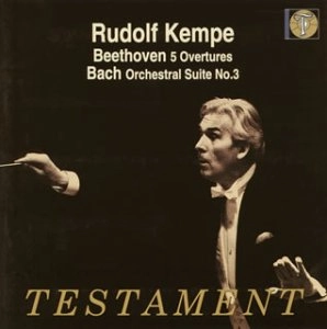 RUDOLF KEMPE / ルドルフ・ケンペ / ベートーヴェン：序曲集/バッハ：管弦楽組曲第3番