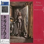 KING CRIMSON / キング・クリムゾン / アブセント･ラヴァーズ（紙ジャケット）