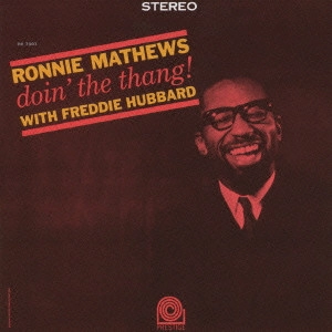 RONNIE MATHEWS / ロニー・マシューズ / ドゥーイン・ザ・サング! / DOIN' THE THANG!