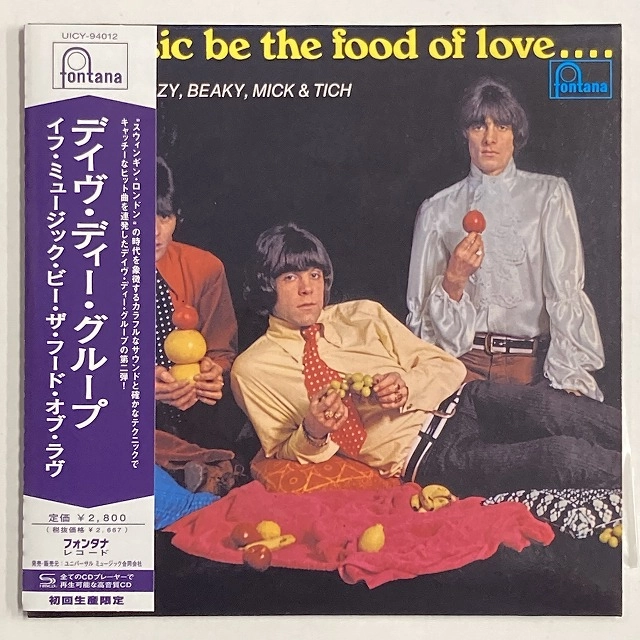 DAVE DEE DOZY BEAKY MICK & TICH / デイブ・ディー・グループ / イフ･ミュージック･ビー･（紙