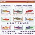 ALFRED BRENDEL / アルフレート・ブレンデル / シューベルト：ピアノ五重奏曲 ます / モーツァルト：ピアノ四重奏曲第1番 / SCHUBERT: PIANO QUINTET THE TROUT / MOZART: PIANO QUARTET NO.1