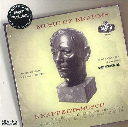 HANS KNAPPERTSBUSCH / ハンス・クナッパーツブッシュ / ブラームス：大学祝典序曲