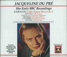 JACQUELINE DU PRE / ジャクリーヌ・デュ・プレ / 未発表レコーディング集