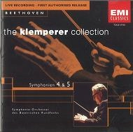 OTTO KLEMPERER / オットー・クレンペラー / ベートーヴェン：交響曲５＆４番
