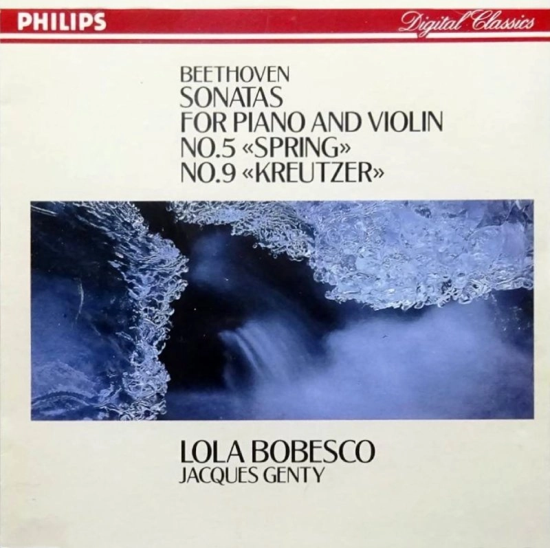 LOLA BOBESCO / ローラ・ボベスコ / ベートーヴェン: ヴァイオリン・ソナタ 第5番「春」 / 第9番「クロイツェル」