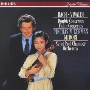 PINCHAS ZUKERMAN / ピンカス・ズーカーマン / "バッハ;ヴァイオリン協奏曲第2番/ヴィヴァルディ;同「疑い」他@五嶋みどり(vn)ズーカーマン(vn,指揮)/セント・ポールco. (D)"