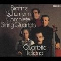 QUARTETTO ITALIANO / イタリア四重奏団 / シューマン/ブラームス：弦楽四重奏曲