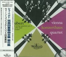 WIENER KONZERTHAUS QUARTETT / ウィーン・コンツェルトハウス四重奏団  / シューベルト:弦楽四重奏曲第10番・第14番「死と乙女」@ウィーン・コンツェルトハウスSQ□(M)
