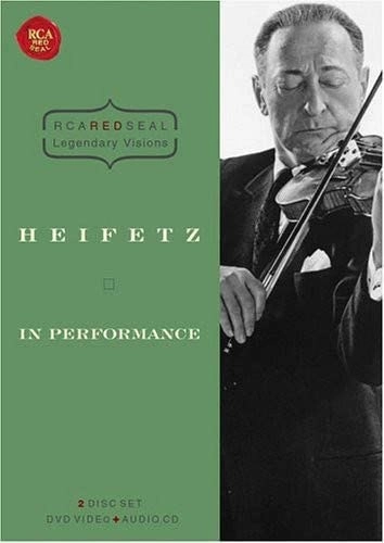 JASCHA HEIFETZ / ヤッシャ・ハイフェッツ / ハイフェッツ・オン・ＴＶ（完全版)(DVD+CD)