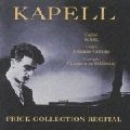 WILLIAM KAPELL / ウィリアム・カペル / 展覧会の絵～幻のフリック・コレクション・リサイタル