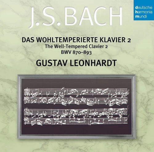 GUSTAV LEONHARDT / グスタフ・レオンハルト / バッハ：平均律クラヴィーア曲集第2巻