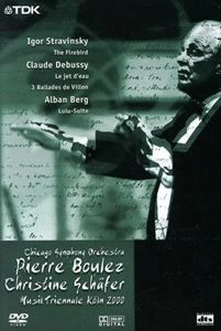 PIERRE BOULEZ / ピエール・ブーレーズ / ムジーク･トリエンナーレ･ケルン 2000