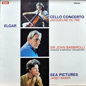 JACQUELINE DU PRE / ジャクリーヌ・デュ・プレ / ELGAR: CELLO CONCERTO / SEA PICTURES