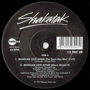 SHAKATAK / シャカタク / BRAZILIAN LOVE AFFAIR