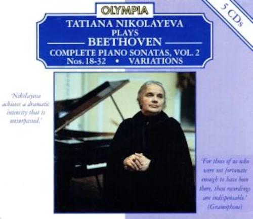 TATIANA NIKOLAYEVA / タチヤナ・ニコラーエワ / BEETHOVEN: COMPLETE PIANO SONATAS VOL.2 (NOS.18-32)