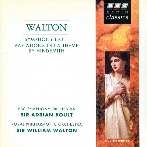 ADRIAN BOULT / エイドリアン・ボールト / "WALTON: SYMPHONY NO.1, ETC"