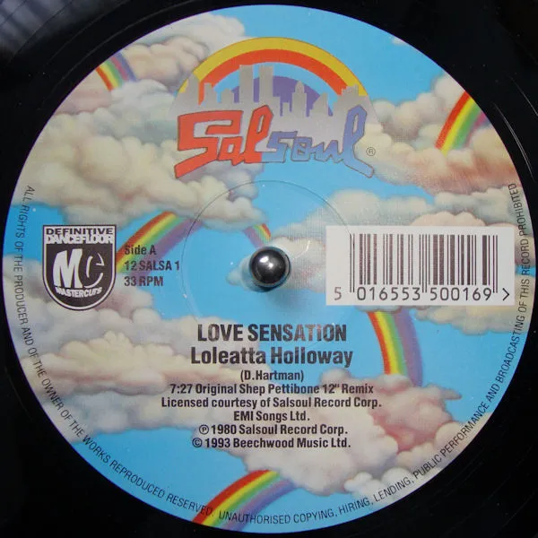 LOLEATTA HOLLOWAY / ロレッタ・ハロウェイ / LOVE SENSATION/HIT & RUN