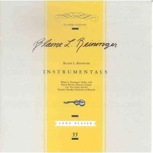 BLAINE L.REININGER / ブレイン・レイニンガー / INSTRUMENTALS