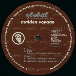 GLOBAL COMMUNICATION / グローバル・コミュニケーション / MAIDEN VOYAGE 2