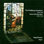 HUGH BANTON / ヒュー・バントン / ORGAN, JS BACH GOLDBERG VARIATIONS