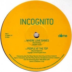 INCOGNITO / インコグニート / WHERE LOVE SHINES