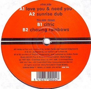 JORDAN FIELDS / LOVE YOU E.P.