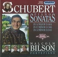 MALCOLM BILSON / マルコム・ビルソン / SCHUBERT: PIANO SONATAS VOL.4