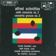 LEV MARKIZ / レフ・マルキス / SCHNITTKE:CELLO CONCERTO NO.2/CONC GROSSO2