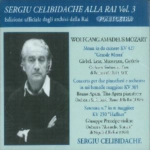 SERGIU CELIBIDACHE / セルジゥ・チェリビダッケ / MOZART:GRAND MASS/PIANO CONCERTO/HAFFNER-SERENADE(2CD)