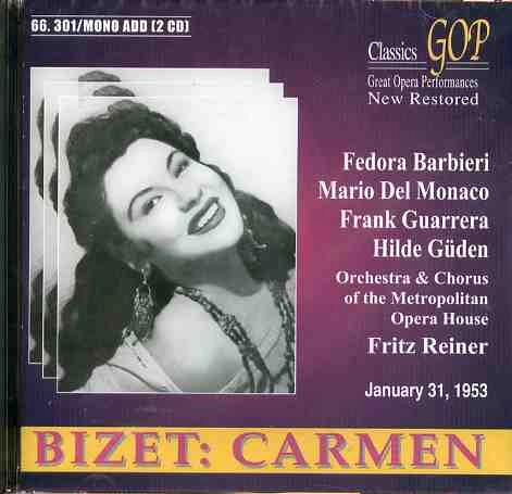 GEORGES BIZET / ジョルジュ・ビゼー / BIZET:CARMEN