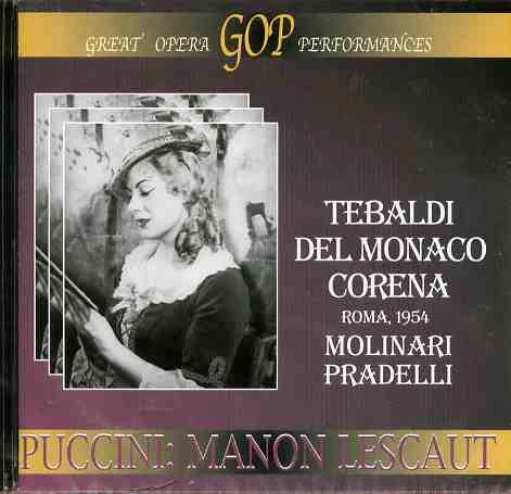 GIACOMO PUCCINI / ジャコモ・プッチーニ / PUCCINI:MANON LESCAUT