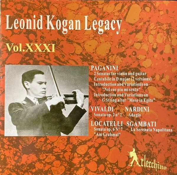 LEONID KOGAN / レオニード・コーガン / PAGANINI:2 SONATAS FOR VIOLIN&GUITER