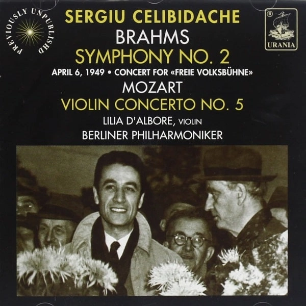 SERGIU CELIBIDACHE / セルジゥ・チェリビダッケ / BRAHMS: SYMPHONY NO.2 / MOZART: VIOLIN CONCETO NO.5 