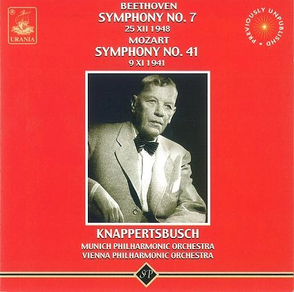 HANS KNAPPERTSBUSCH / ハンス・クナッパーツブッシュ / BEETHOVEN: SYMPHONY NO.7/MOZART: SYMPHONY NO.41
