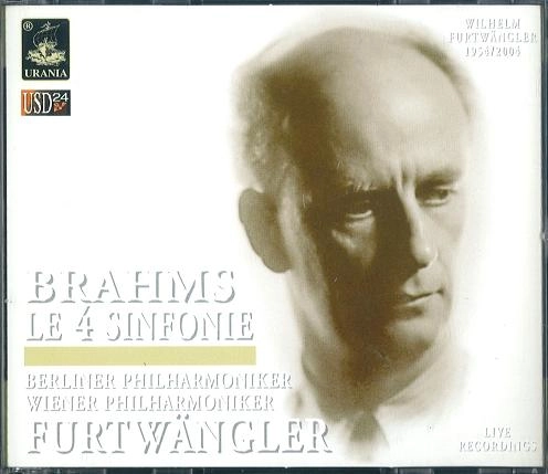 WILHELM FURTWANGLER / ヴィルヘルム・フルトヴェングラー / BRAHMS: LE 4 SINFONIE