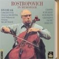 MSTISLAV ROSTROPOVICH / ムスティスラフ・ロストロポーヴィチ / IN MEMORIAM
